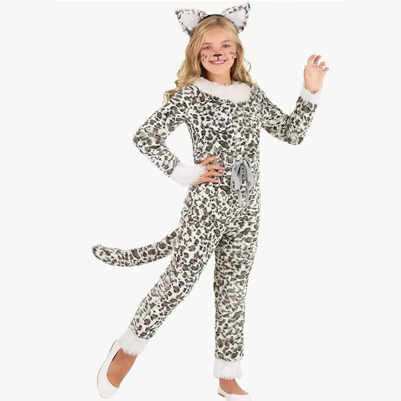 Fato de leopardo para criança