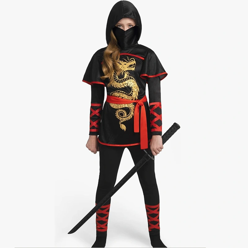 Fato de ninja para menina