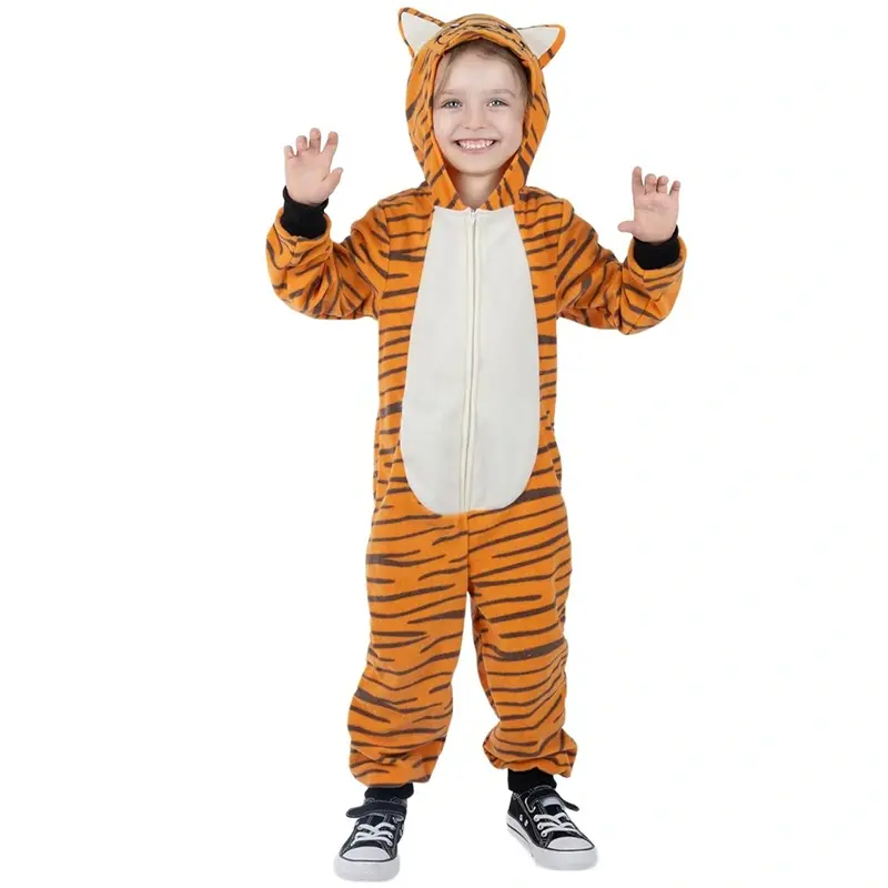 Fantasia de tigre para criança